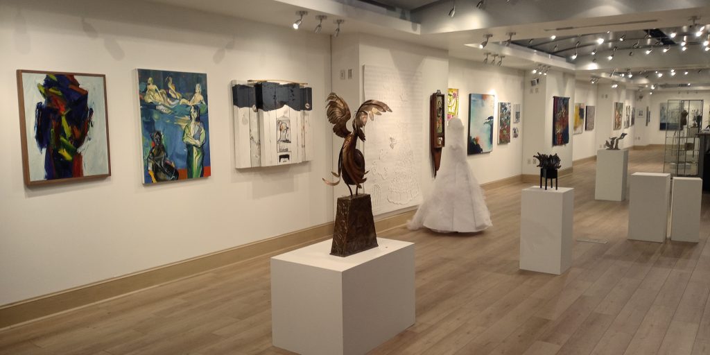 View of the Gallery Showing Art Work