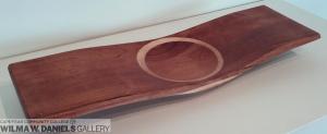 Eclipse Bowl/ Cherry and Maple by Richard Conn