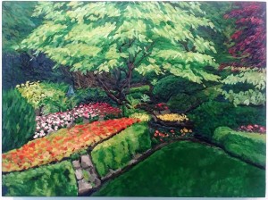 Butchart Gardens: Sunken Garden II by Deborah O'Rourke Quinn