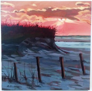 Beaches at Dawn by Nat Dickenson