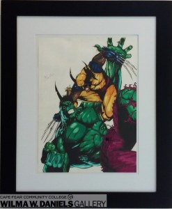 Hulk vs Wolverine by Alexander Hicks 
